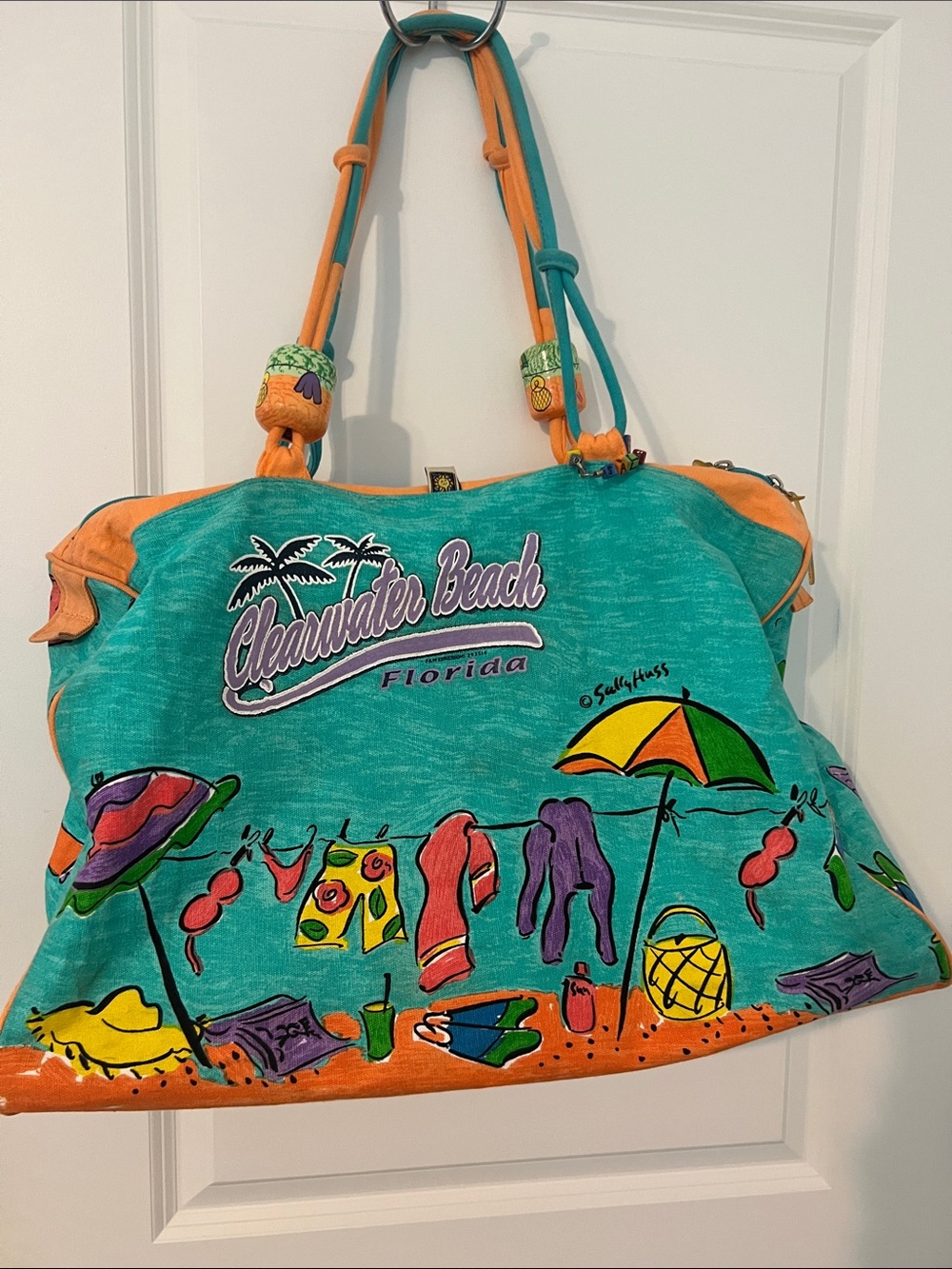 Sally Huss tote bag.
